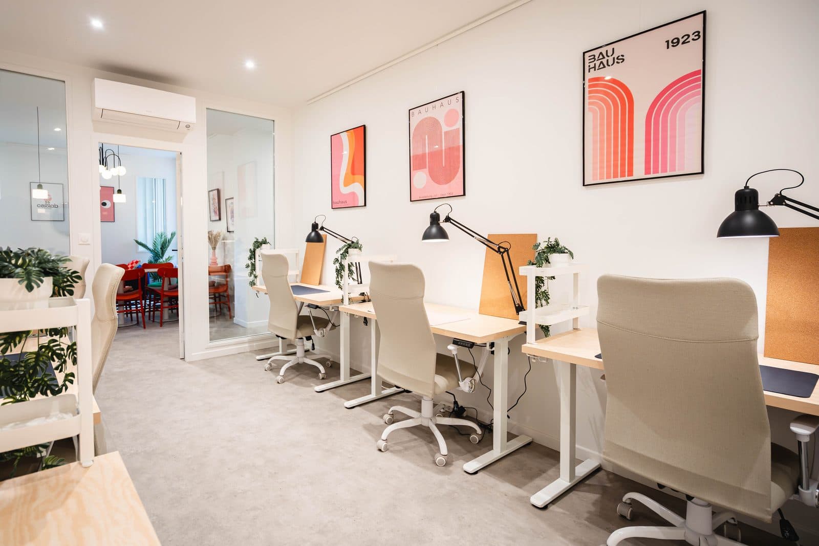 Open space coworking, vue 1