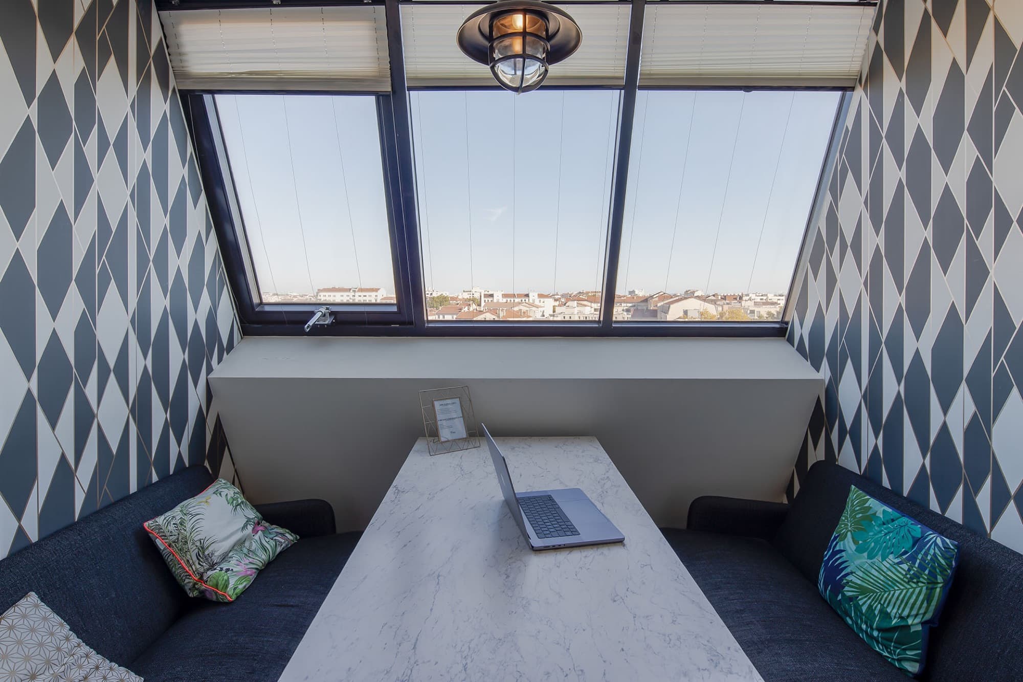 Open space coworking (postes), vue 2