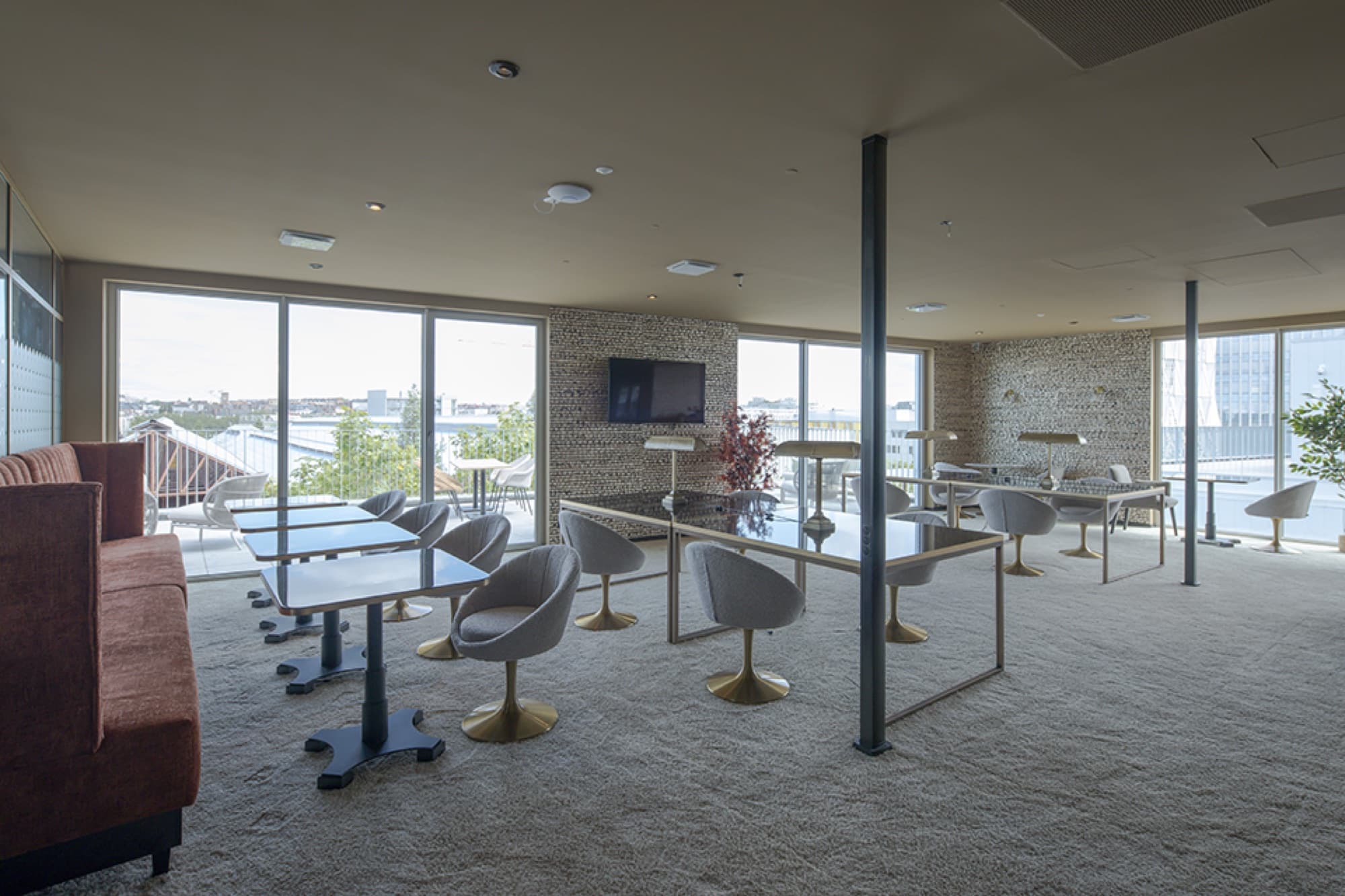 Open space coworking (postes), vue 2