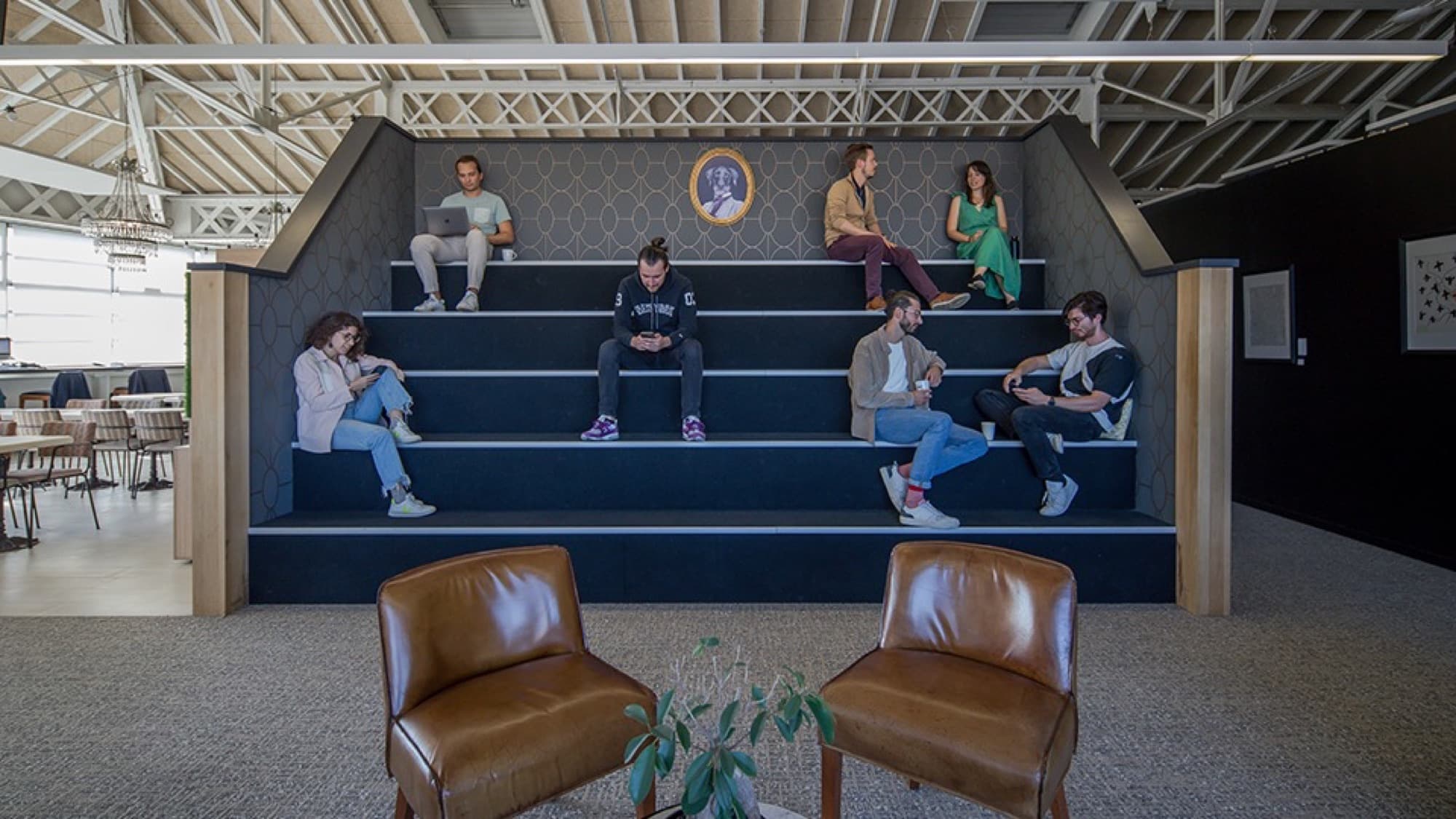 Espace gradins, vue 2