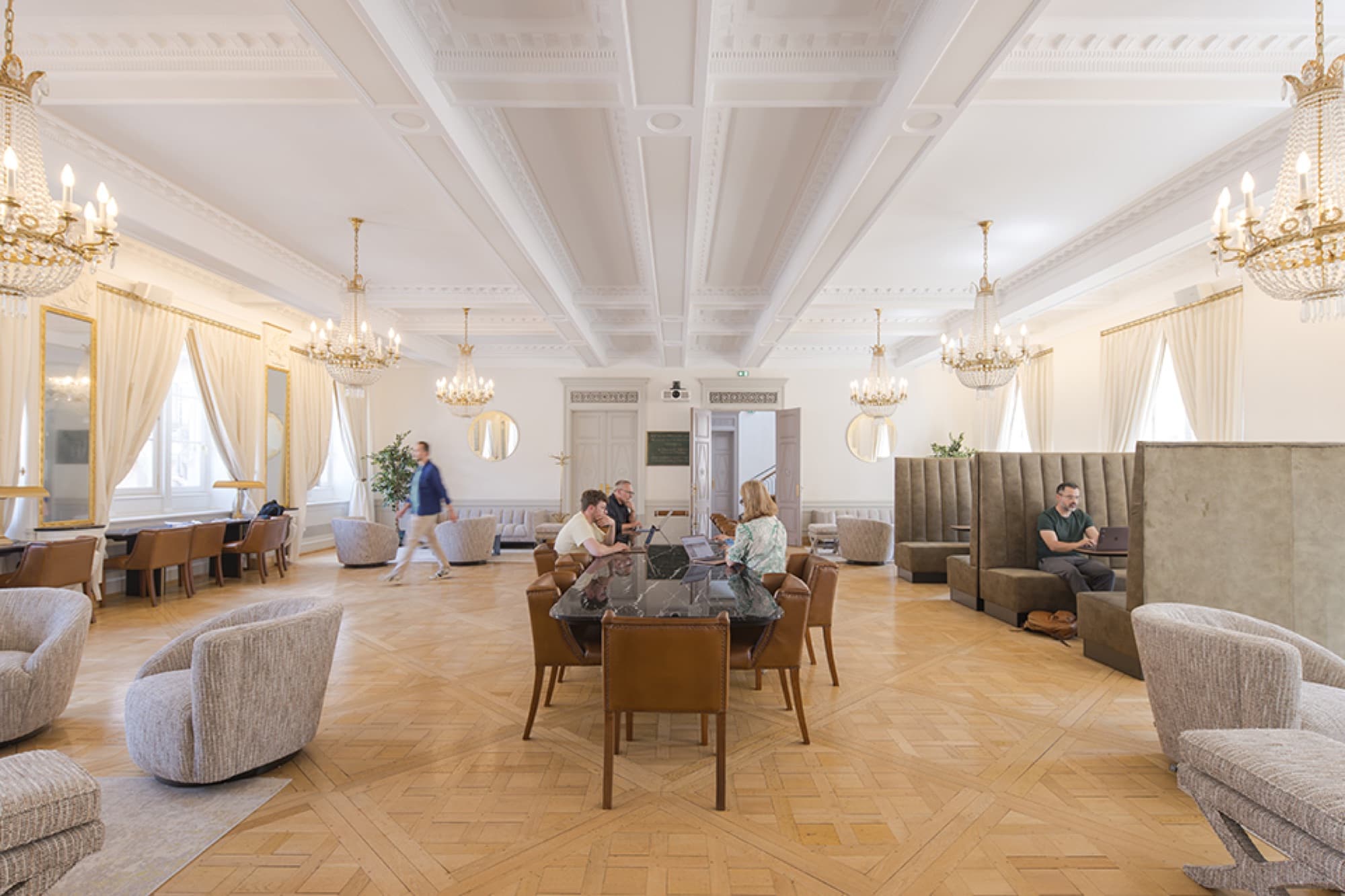 Espace événementiel – Grande salle nomade, vue 1