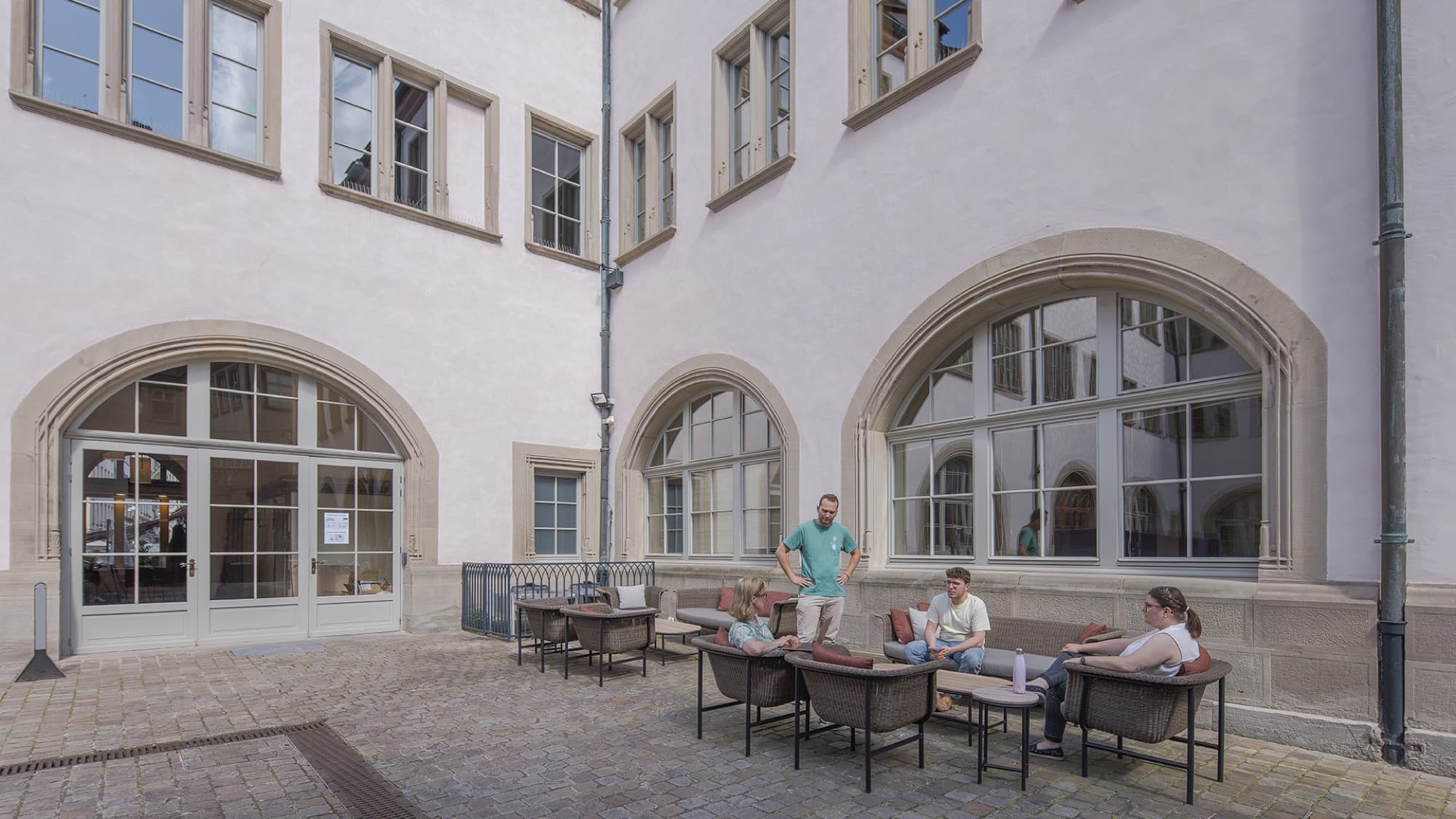 Espace événementiel – Patio et Coffee Corner, vue 2