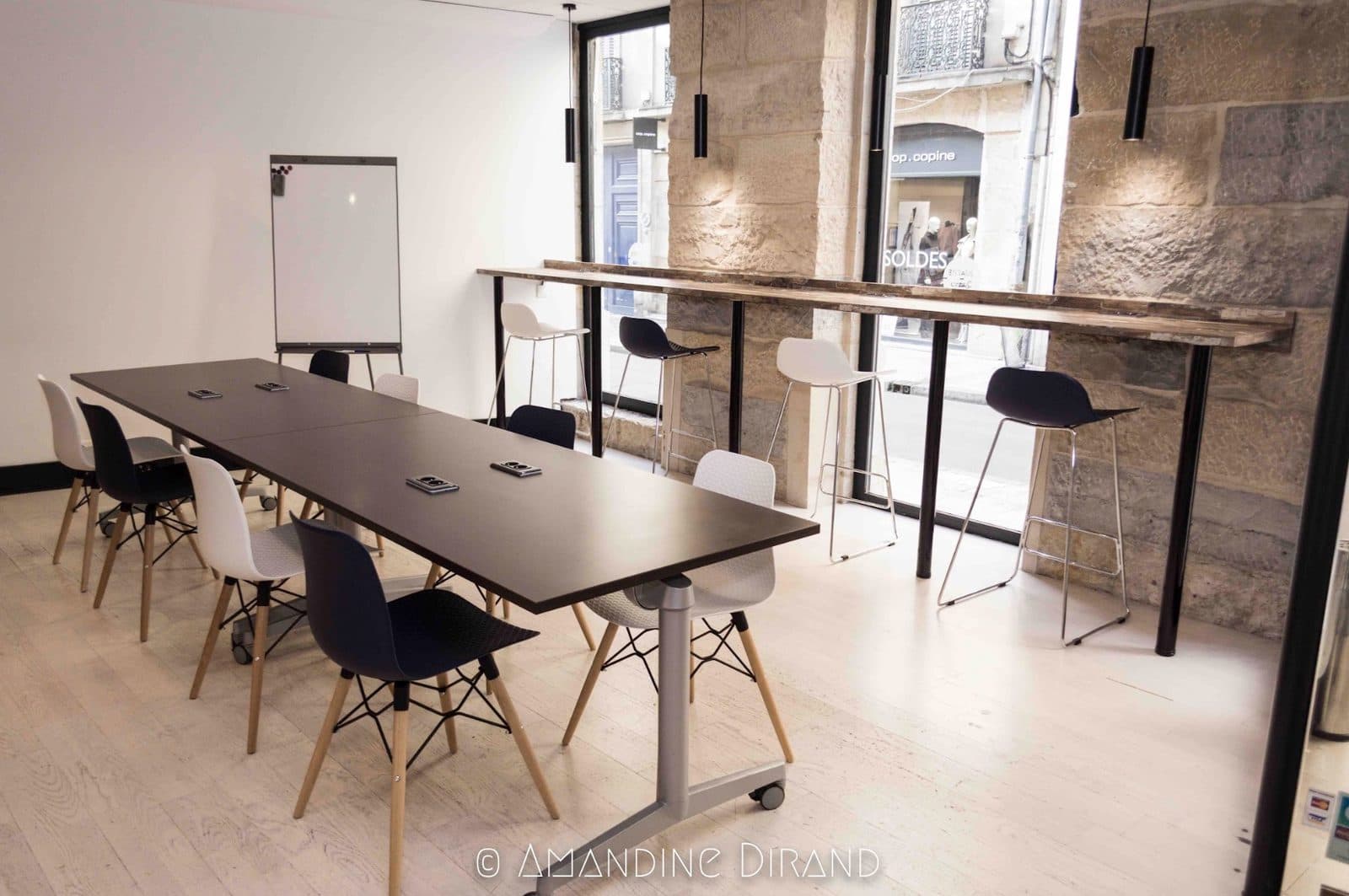 Open space coworking, vue 1