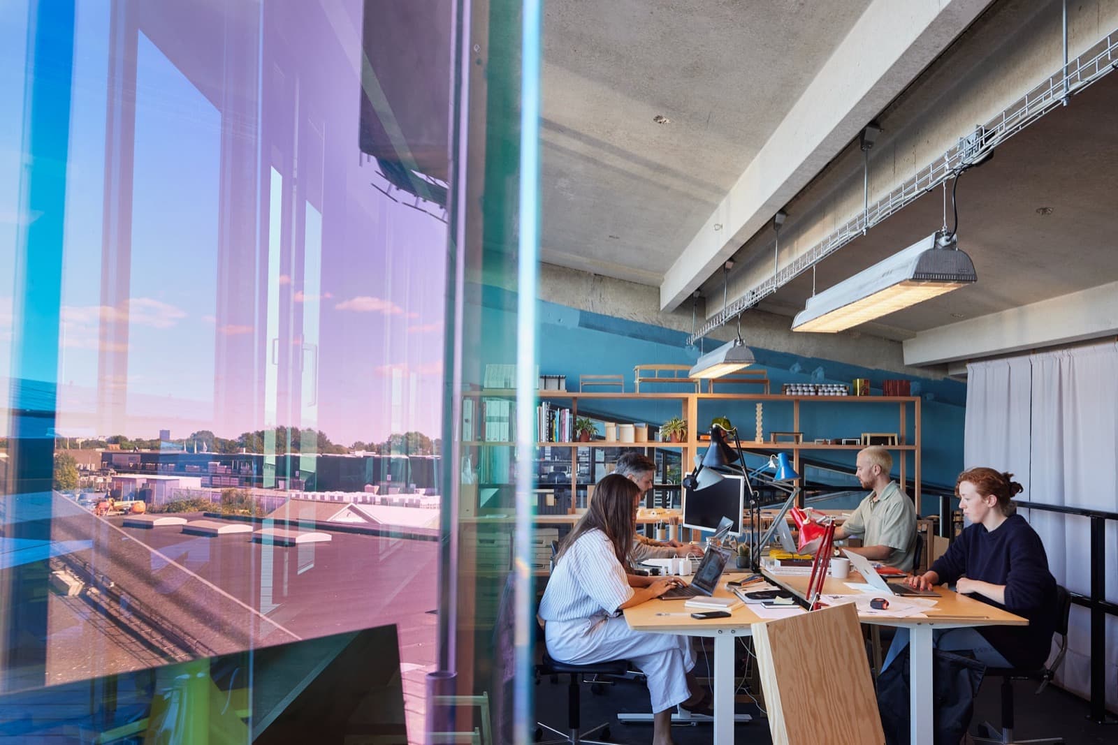 Trifolium — Bureaux et ateliers, vue 1