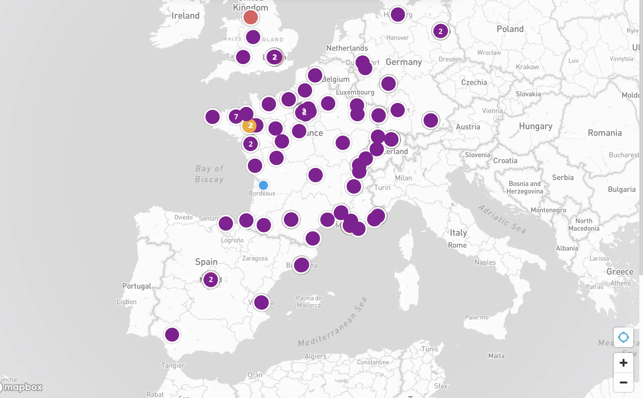 K-work-kortet: de arbejdspladser, der er ledige i Europa