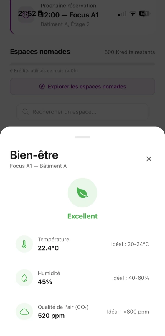 App K-work : Wellness Score